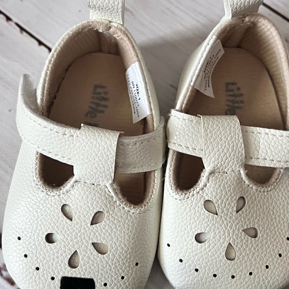 Baby Shoe and Sock Set - Cream, Blue, Black, Pink, White - Picture 2 of 5